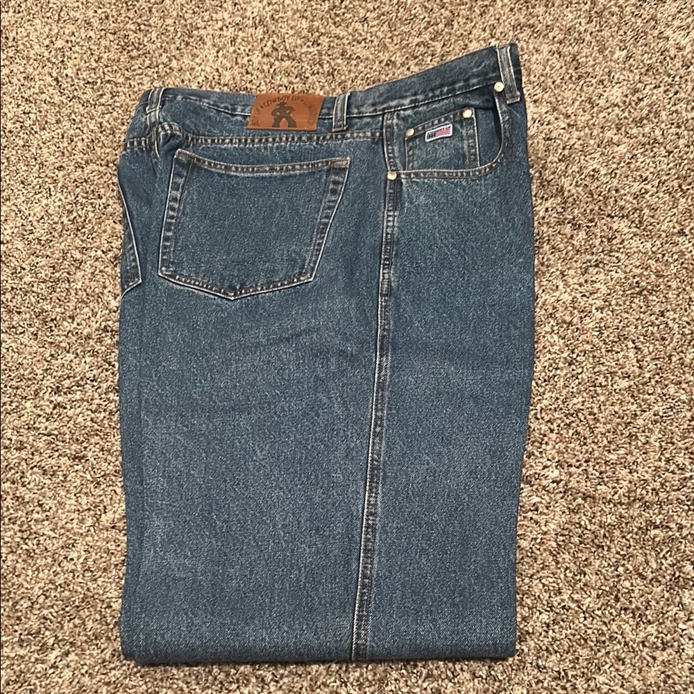 Mens Cowboy Up Denim Jeans